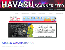 Tablet Screenshot of havasuscannerfeed.com